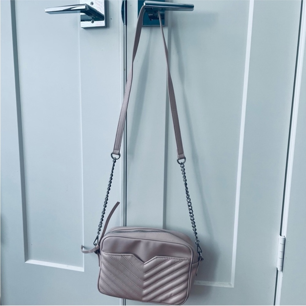 Express | Soft Pink Quilted Crossbody